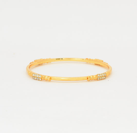 White Corniche Two Bangles - W02711