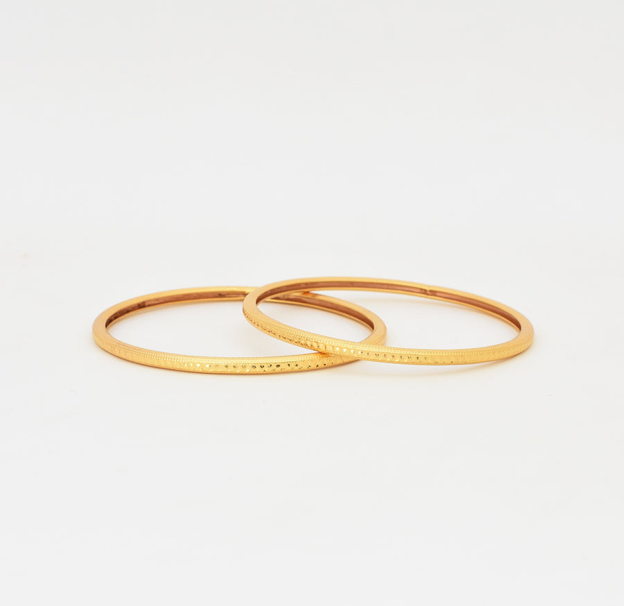 Eclat Two Pipe Bangles - W02705