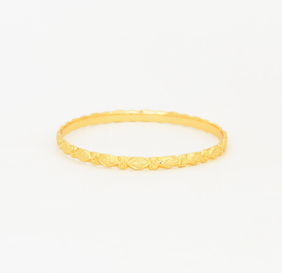 French Braid Two Bangles - W02736