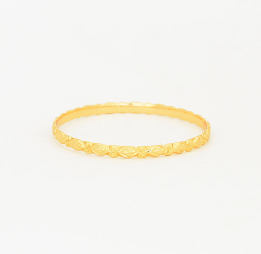 French Braid Two Bangles - W02736