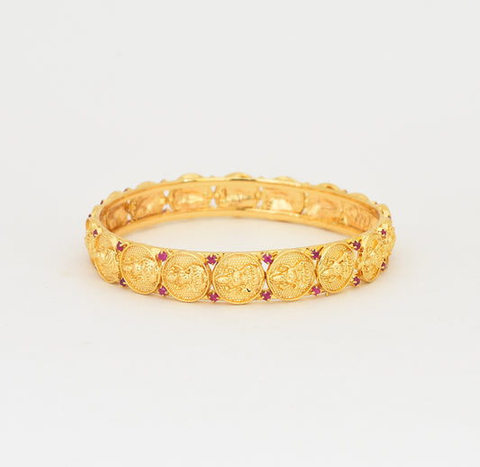 Magenta Lakshmi Kasu Two Bangles - X061197