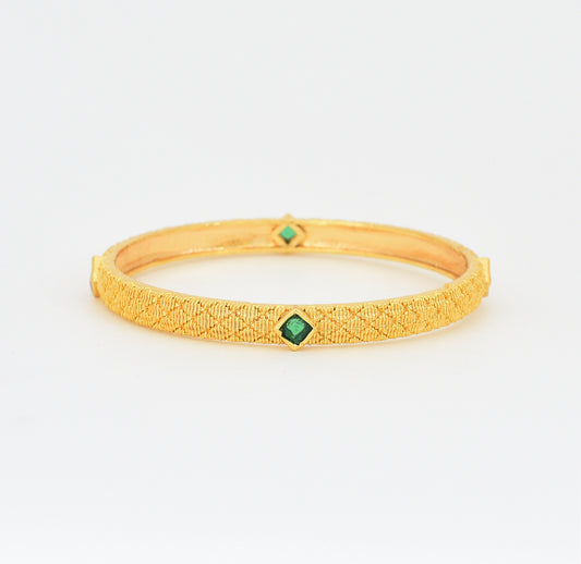 Magenta Green Cleon Two Bangles - X011064