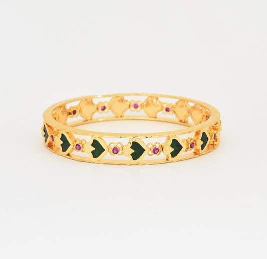 Green Palakka Bangle - X021127