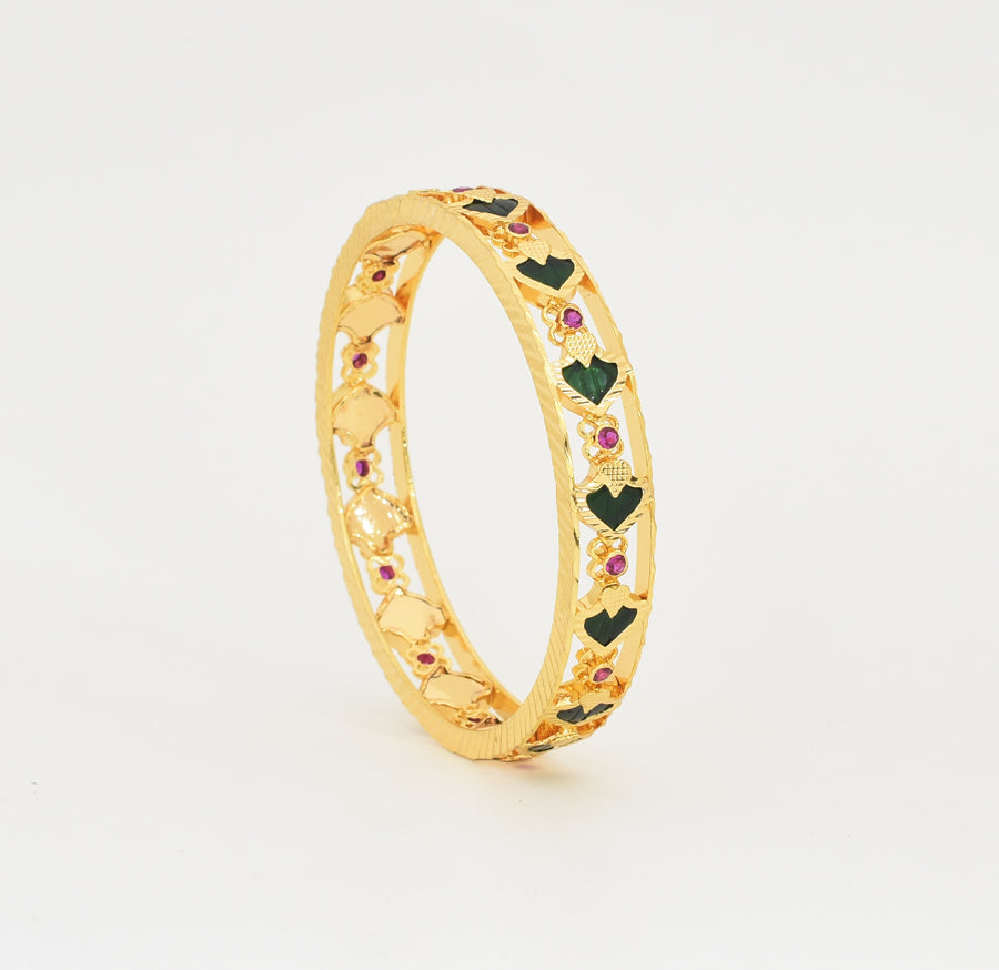 Green Palakka Bangle - X021127