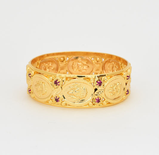 Magenta Ashta Lakshmi Bangle - X051184