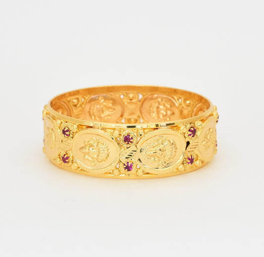 Magenta Ashta Lakshmi Bangle - X051184