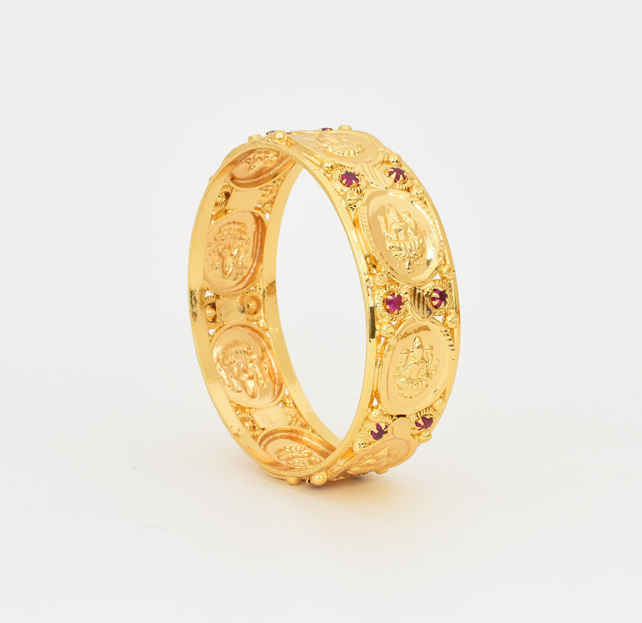 Magenta Ashta Lakshmi Bangle - X051184