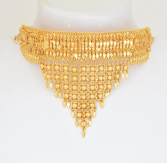 Elakkathali Kalliyunjal Choker Necklace - Y011242