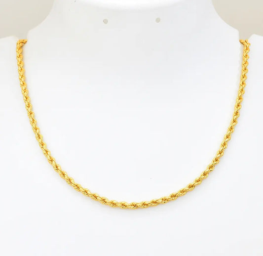 Medium Rope Chain 18 Inches - W03768