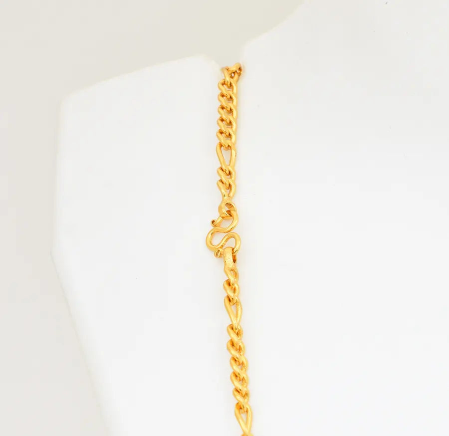 Medium Small Curvy Sachin Chain 30 Inches - X061198