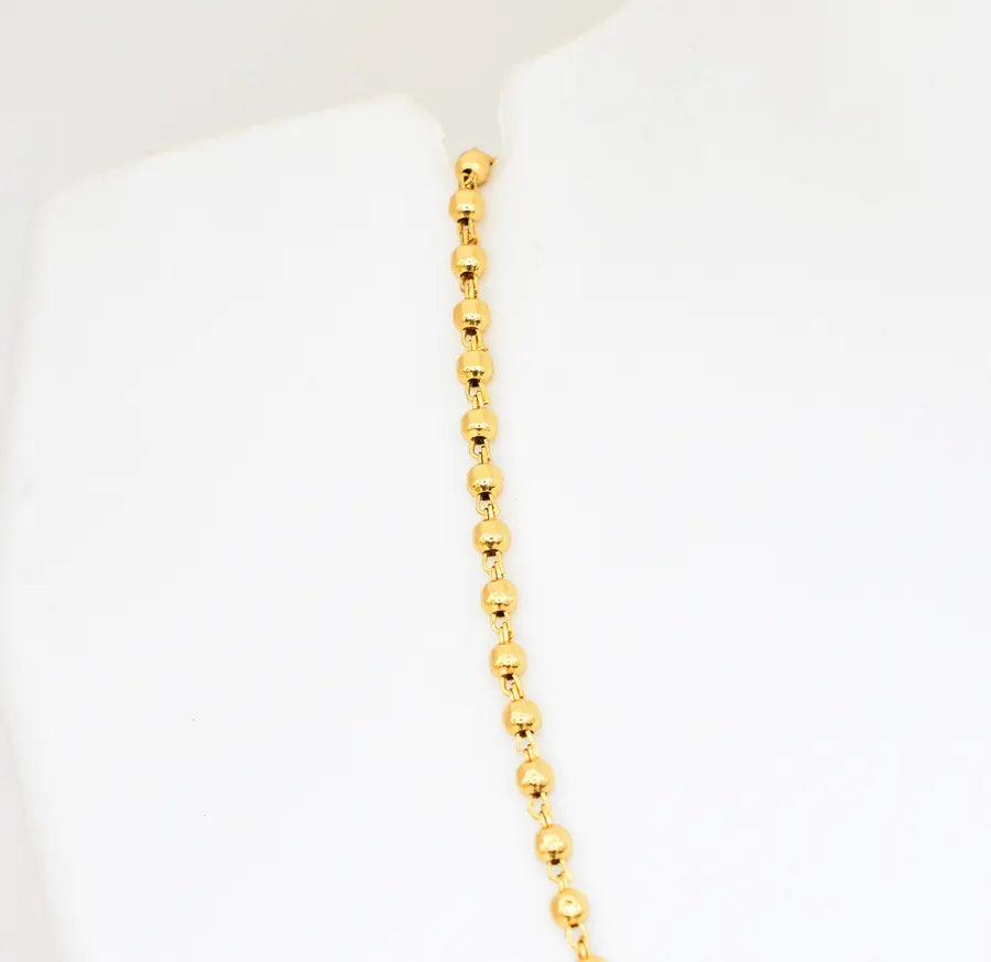 Small Plain Ball Chain 18 Inches - U12217