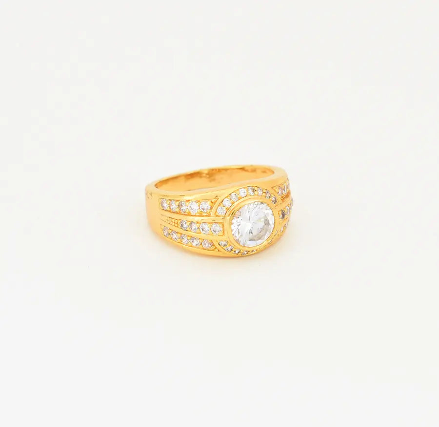 White Royale Ring - V02334