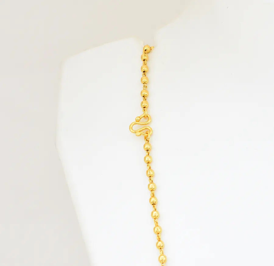 Small Big Plain Ball Chain 24 Inches - V05503