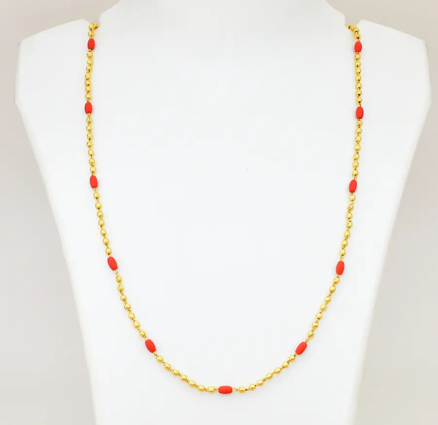 Small Red Iowa Chain 24 Inches - U12248