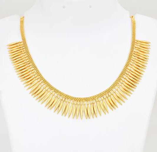 Long Jasmine Bud Short Necklace - W05822