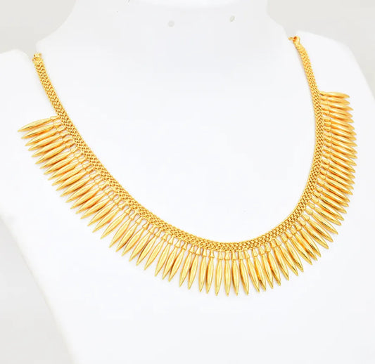 Long Jasmine Bud Short Necklace - W05822