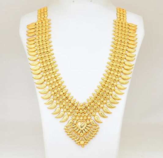 Elegancia Manga Broad Long Necklace - V10655