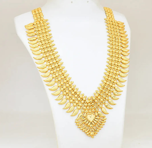 Elegancia Manga Broad Long Necklace - V10655