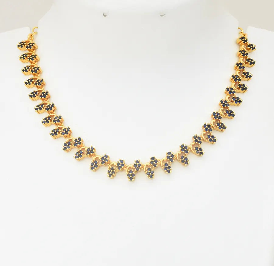 Blue Finneas Necklace - U10156