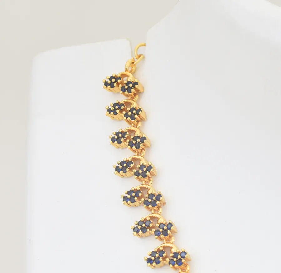 Blue Finneas Necklace - U10156