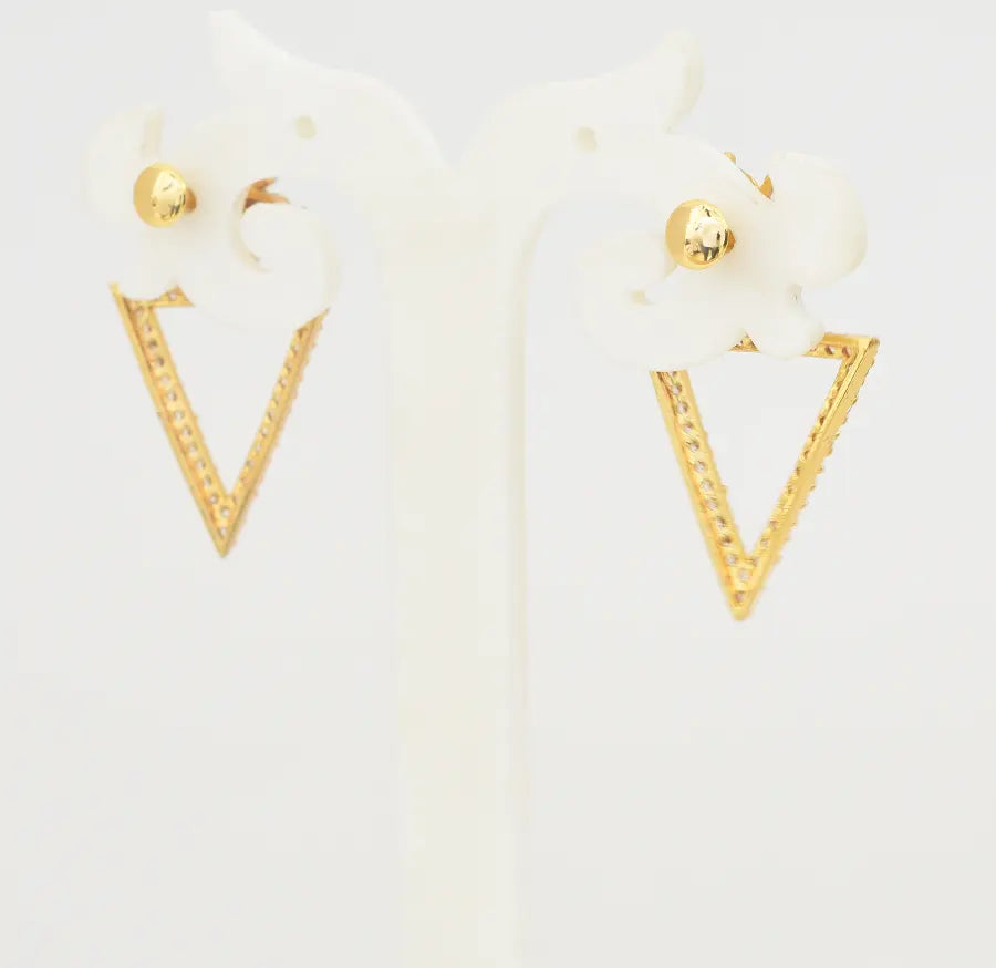 White Tri Dangler - U10164