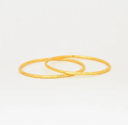 Rhea Two Bangles - V04481